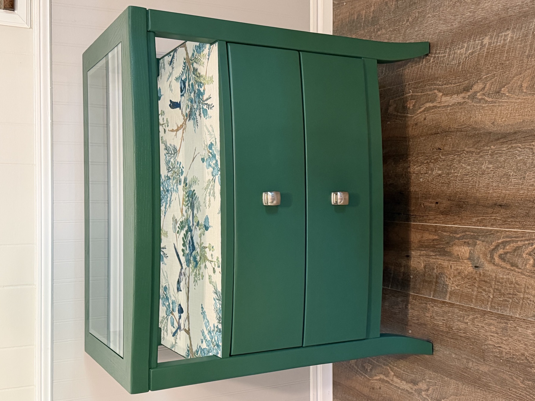 Green Stanley Two-Drawer Table photo 5